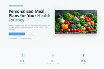 DietPlan Agent – Clinical Nutrition AI