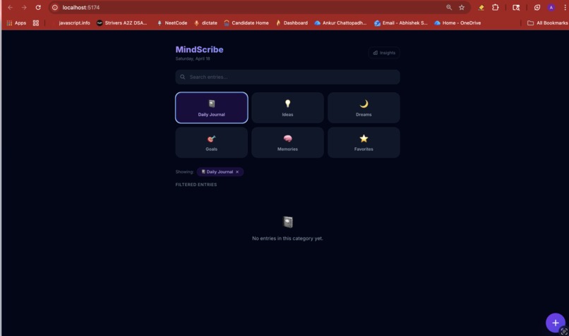 MindScribe – screenshot 1