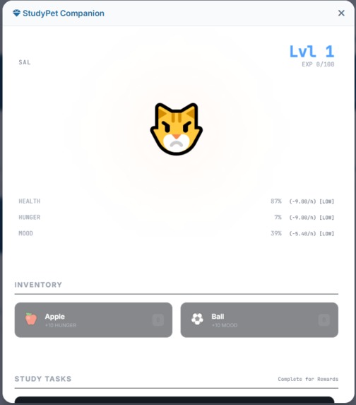 StudyPet – screenshot 3