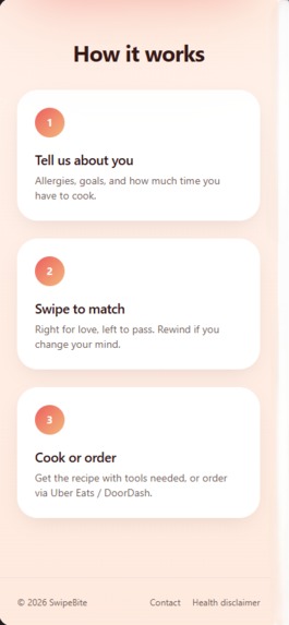 Swipe&Bite – screenshot 2