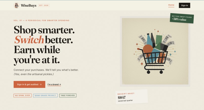WiseBuys – screenshot 1