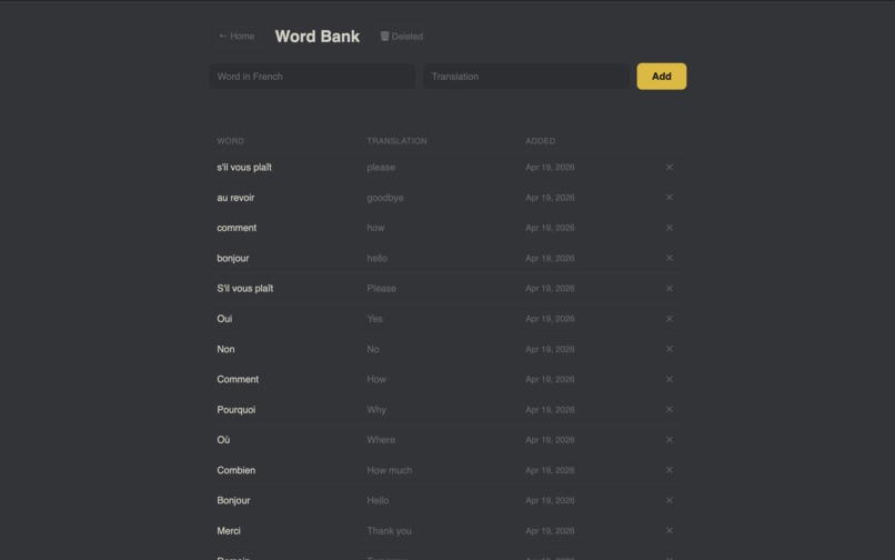 Langlearn – screenshot 4