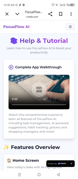 FocusFlow AI – screenshot 3