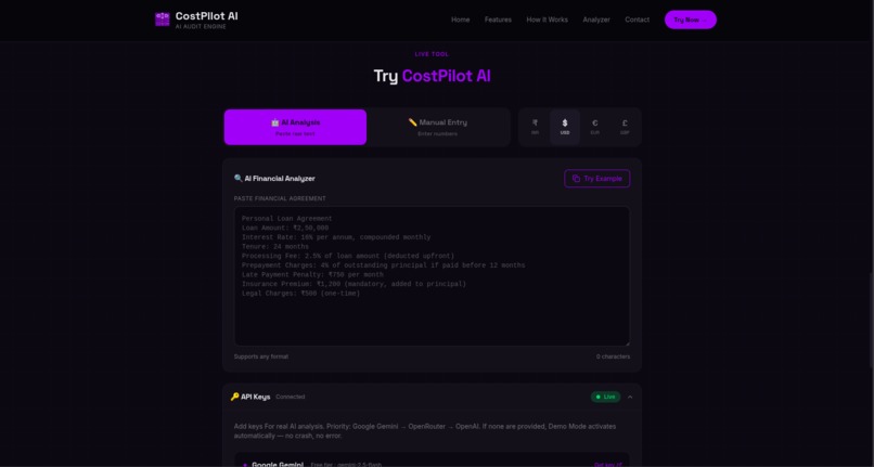 CostPilot AI – screenshot 3