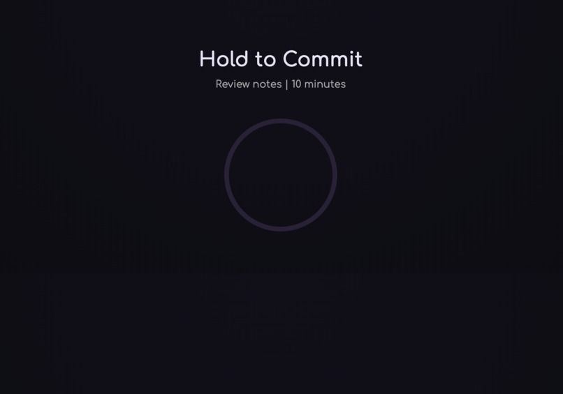 Commit – screenshot 2