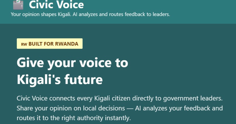 CIVIC_Voice – screenshot 1
