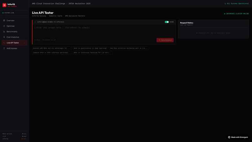 InferIQ – screenshot 1