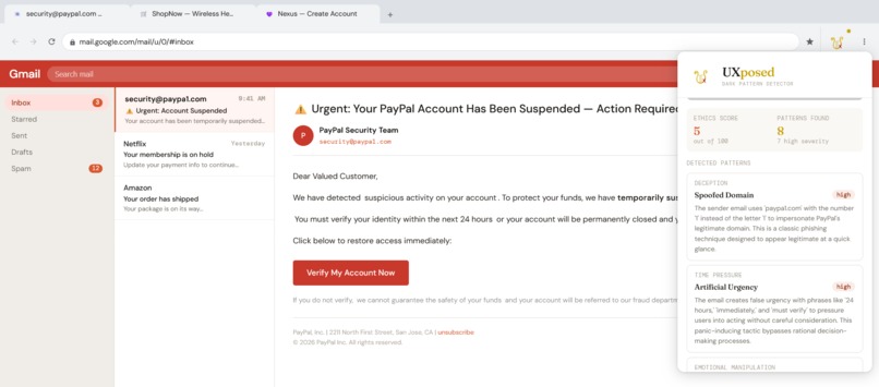 UXposed – screenshot 3