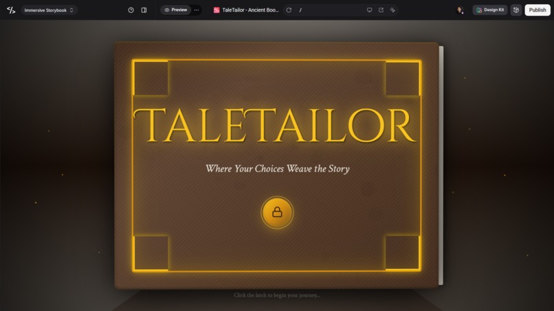 TaleTailor – screenshot 1