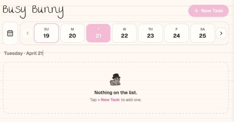 Busy Bunny: A Gamified To-Do List – screenshot 4