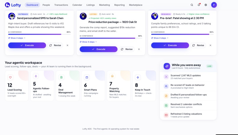 Lofty AI Dashboard – screenshot 4