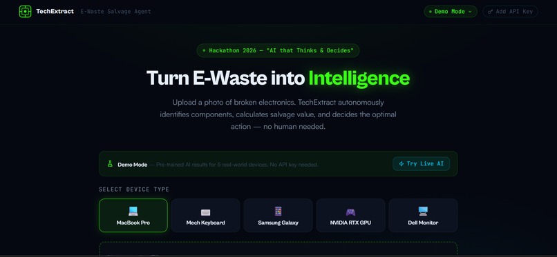 TechExtract – screenshot 1