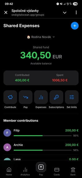 Spoločné výdavky — Shared Expenses – screenshot 4
