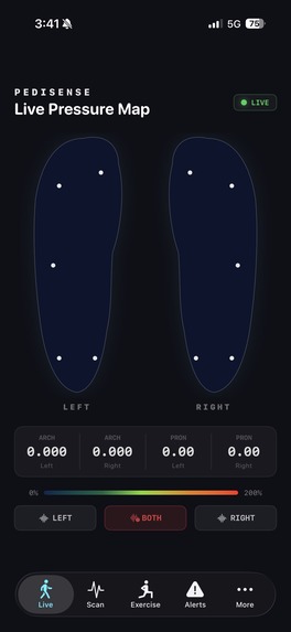 Pedisense – screenshot 1