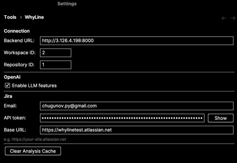 WhyLine – screenshot 2