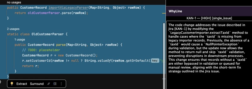 WhyLine – screenshot 3
