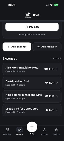 KVIT - Shared Finance Manager – screenshot 8