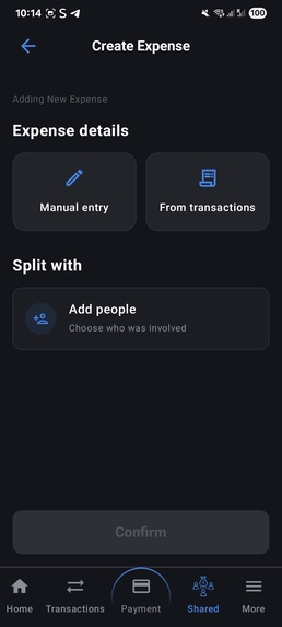 Shared Finances  – screenshot 3