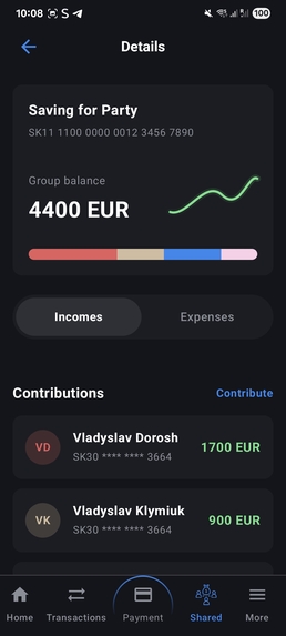 Shared Finances  – screenshot 16