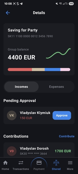 Shared Finances  – screenshot 18