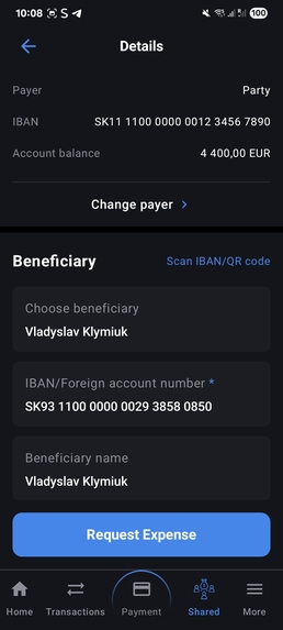 Shared Finances  – screenshot 9