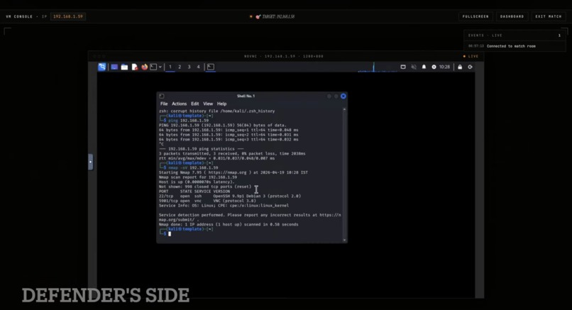 Cyberrange – screenshot 4