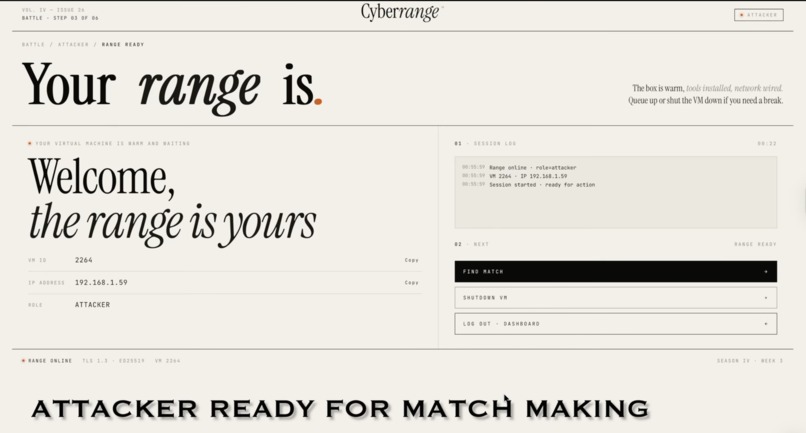 Cyberrange – screenshot 5