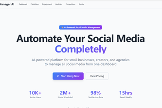 SocialManager AI