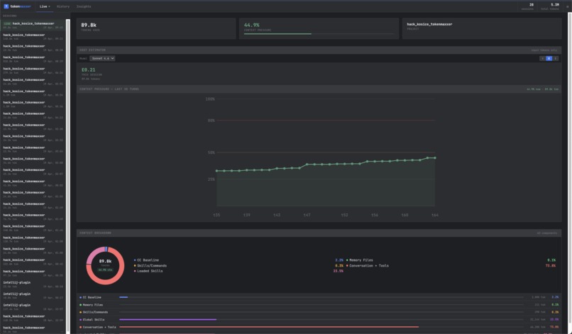 TokenMaxxer – screenshot 1