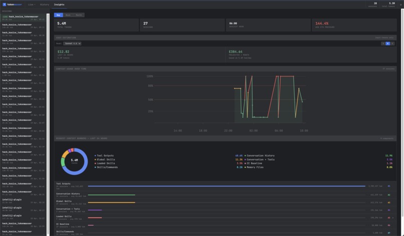 TokenMaxxer – screenshot 2