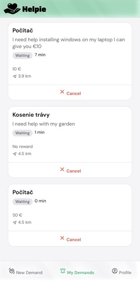 Helpie – screenshot 3