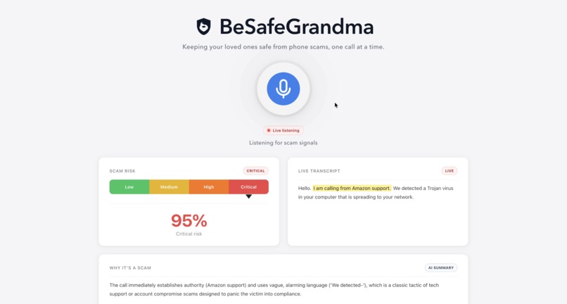 BeSafeGrandma – screenshot 2