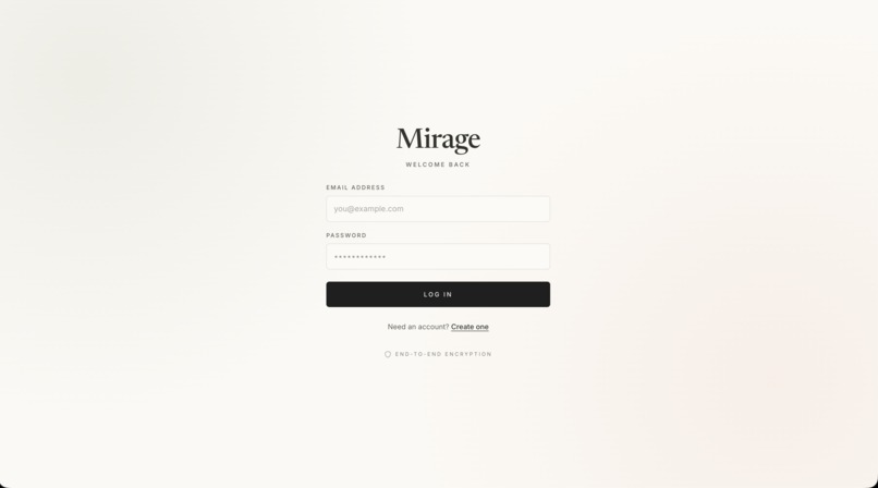 mirage – screenshot 2