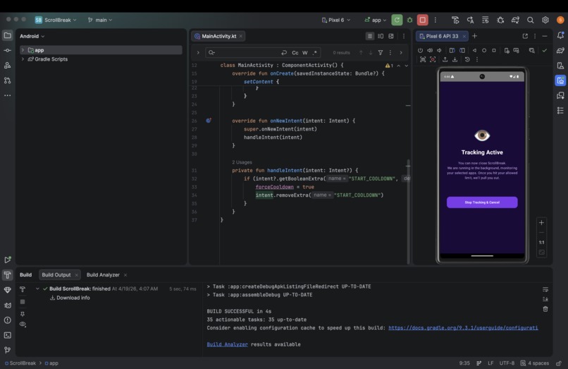 ScrollBreak – screenshot 1
