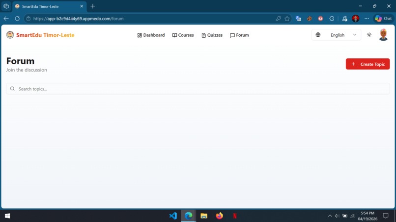 SmartEdu Timor-Leste – screenshot 1