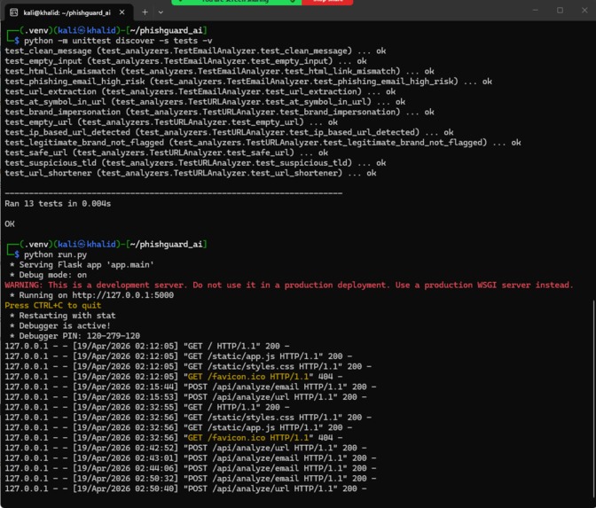 PhishGuard AI – screenshot 11