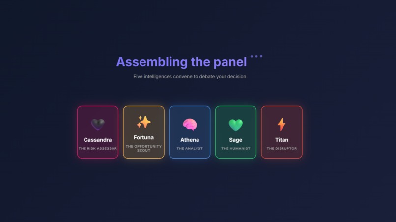 Consensus – screenshot 1