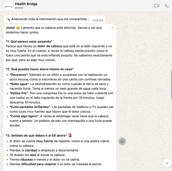HealthBridge – screenshot 1