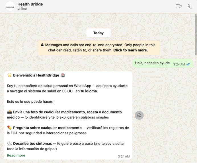 HealthBridge – screenshot 2