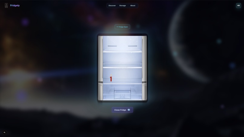 Fridgely – U Waste 100% of Ingredients U Don't Use – screenshot 2