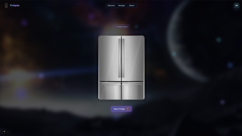 Fridgely – U Waste 100% of Ingredients U Don't Use – screenshot 1