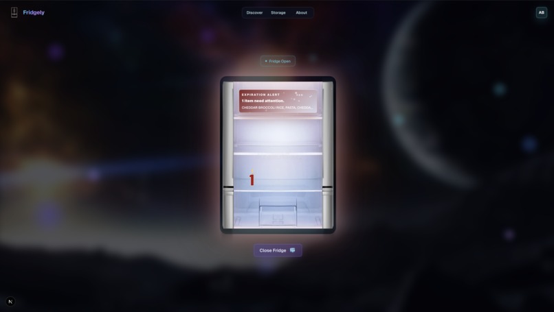 Fridgely – U Waste 100% of Ingredients U Don't Use – screenshot 3