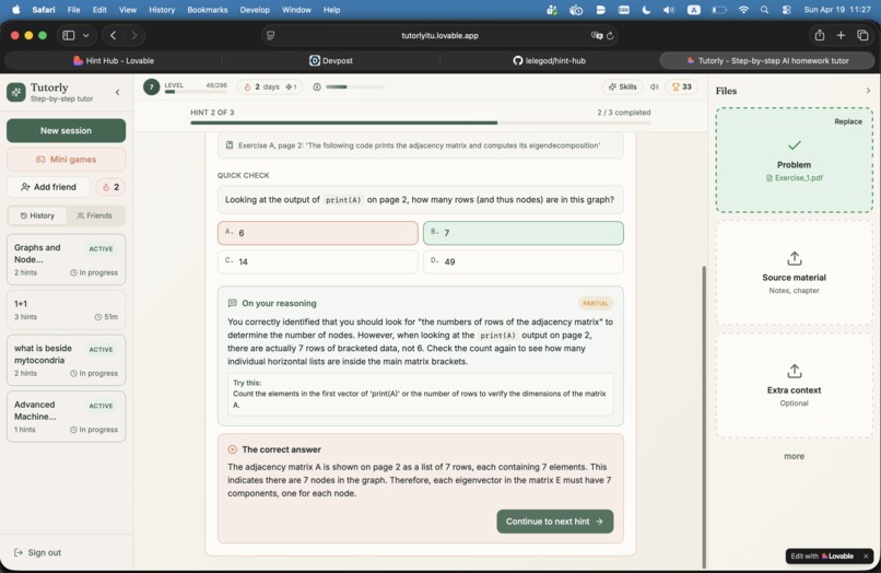 Tutorly – screenshot 3