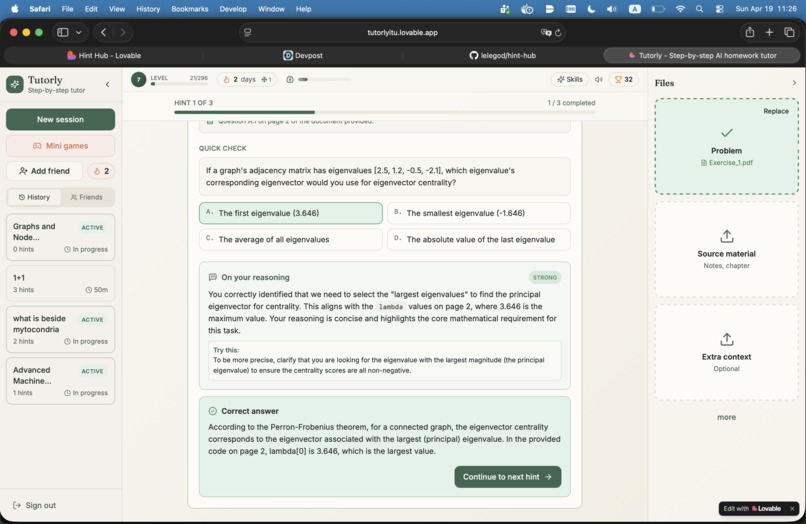 Tutorly – screenshot 4