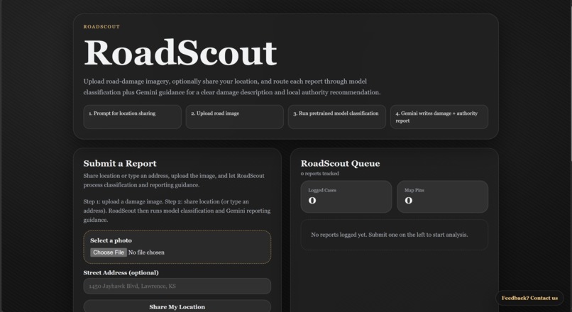 RoadScout – screenshot 1