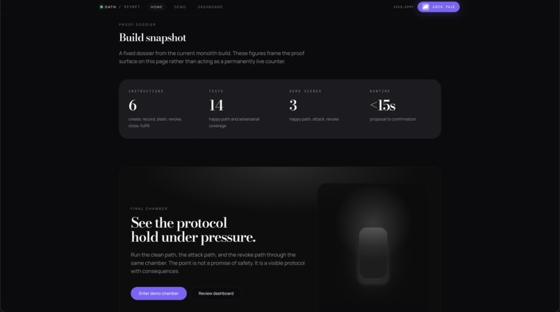 Oath – screenshot 2