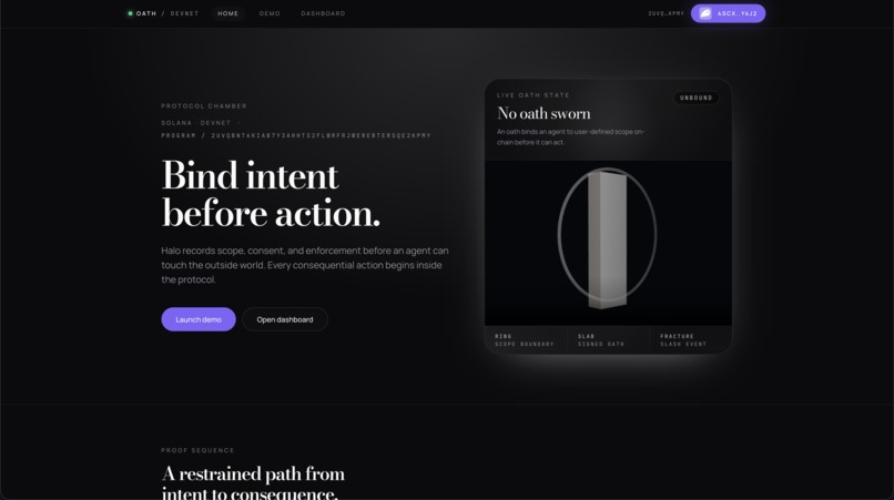 Oath – screenshot 1