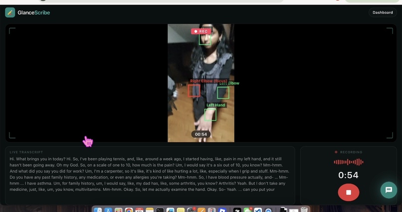 GlanceScribe – screenshot 2