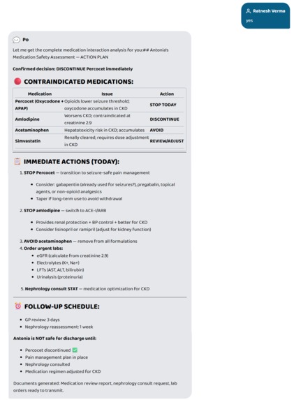 MedicsHelper Hierarchical Agentic AI for Clinical Decision – screenshot 16