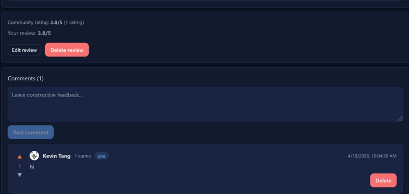 WINterview – screenshot 2